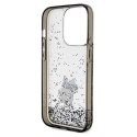 Karl Lagerfeld KLHCP14XLKCNSK iPhone 14 Pro Max 6.7" transparent hardcase Liquid Glitter Choupette