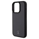 Mercedes MEHCP15LRCABK iPhone 15 Pro 6.1" czarny/black hardcase Carbon Fiber Dynamic
