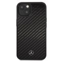 Mercedes MEHCP15SRCABK iPhone 15 6.1" czarny/black hardcase Carbon Fiber Dynamic