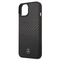 Mercedes MEHCP15SRCABK iPhone 15 6.1" czarny/black hardcase Carbon Fiber Dynamic