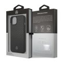 Mercedes MEHCP15SRCABK iPhone 15 6.1" czarny/black hardcase Carbon Fiber Dynamic