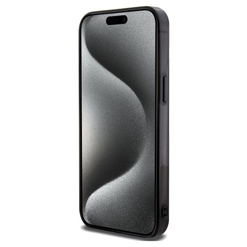 Mercedes MEHMP15X23HRSK iPhone 15 Pro Max 6.7" czarny/black hardcase Double Layer Crossed Lines MagSafe