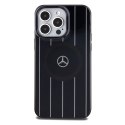 Mercedes MEHMP15L23HRSK iPhone 15 Pro 6.1" czarny/black hardcase Double Layer Crossed Lines MagSafe