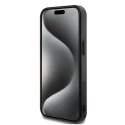 Mercedes MEHMP15S23HRSK iPhone 15 6.1" czarny/black hardcase Double Layer Crossed Lines MagSafe