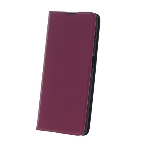 Etui Smart Soft do iPhone X / XS burgundowe