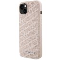 Karl Lagerfeld KLHCP15MPQKPMP iPhone 15 Plus 6.7" różowy/pink hardcase Quilted K Pattern