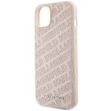 Karl Lagerfeld KLHCP15MPQKPMP iPhone 15 Plus 6.7" różowy/pink hardcase Quilted K Pattern