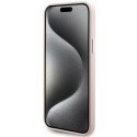 Karl Lagerfeld nakładka do iPhone 15 Plus 6,7" KLHCP15MSMHCNPP różowa HC SILICONE C METAL PIN