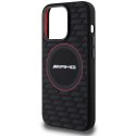 AMG AMHMP15L23SMRK iPhone 15 Pro 6.1" czarny/black hardcase Silicone Carbon Pattern MagSafe