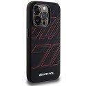 AMG AMHMP15L23SSPK iPhone 15 Pro 6.1" czarny/black hardcase Silicone Large Rhombuses Pattern MagSafe