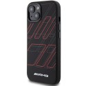 AMG AMHMP15M23SSPK iPhone 15 Plus / 14 Plus 6.7" czarny/black hardcase Silicone Large Rhombuses Pattern MagSafe