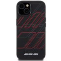 AMG AMHMP15M23SSPK iPhone 15 Plus / 14 Plus 6.7" czarny/black hardcase Silicone Large Rhombuses Pattern MagSafe