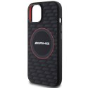 AMG AMHMP15S23SMRK iPhone 15 / 14 / 13 6.1" czarny/black hardcase Silicone Carbon Pattern MagSafe