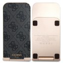 Guess składana ład. indukcyjna 2w1 GUDCFAL4PEGK 15W czarny/black 4G Pattern MagSafe