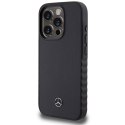 Mercedes MEHCP15X23RCFK iPhone 15 Pro Max 6.7" czarny/black hardcase Smooth Leather