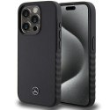 Mercedes MEHCP15L23RCFK iPhone 15 Pro 6.1" czarny/black hardcase Smooth Leather