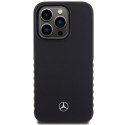 Mercedes MEHCP15L23RCFK iPhone 15 Pro 6.1" czarny/black hardcase Smooth Leather