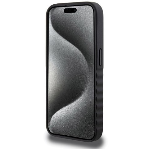 Mercedes MEHCP15L23RCFK iPhone 15 Pro 6.1" czarny/black hardcase Smooth Leather