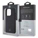Mercedes MEHCP15L23RCFK iPhone 15 Pro 6.1" czarny/black hardcase Smooth Leather