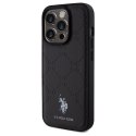 US Polo USHCP15XPYOK iPhone 15 Pro Max 6.7" czarny/black Yoke Pattern