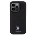 US Polo USHCP15XPYOK iPhone 15 Pro Max 6.7" czarny/black Yoke Pattern