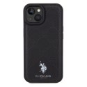 US Polo USHCP15SPYOK iPhone 15 / 14 / 13 6.1" czarny/black Yoke Pattern