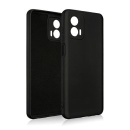 Beline Etui Silicone Motorola MOTO G73 czarny/black