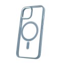 Nakładka Satin Clear Mag do iPhone 13 Pro Max 6,7" niebieska