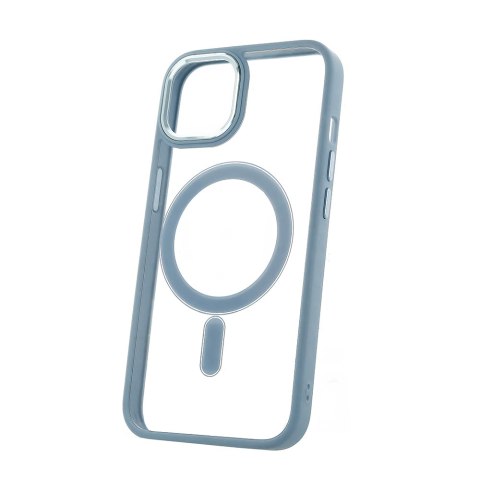 Nakładka Satin Clear Mag do iPhone 14 Pro Max 6,7" niebieska