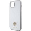 Guess GUHCP15MPS4DGPS iPhone 15 Plus 6.7" srebrny/silver hardcase Strass Metal Logo