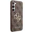 Guess GUHCS23FE4GMGBR S23 FE S711 brązowy/brown hardcase 4G Big Metal Logo