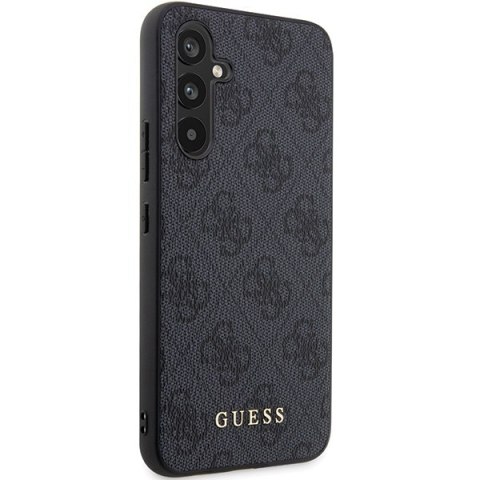 Guess GUHCS23FEG4GFGR S23 FE S711 szary/grey hardcase 4G Metal Gold Logo