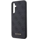 Guess GUHCS23FEG4GFGR S23 FE S711 szary/grey hardcase 4G Metal Gold Logo