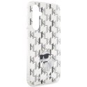 Karl Lagerfeld KLHCS23FEHNCMKLT S23 FE S711 transparent hardcase Monogram Choupette