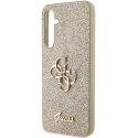 Guess GUHCS23FEHG4SGD S23 FE S711 złoty/gold hardcase Glitter Script Big 4G