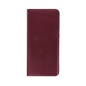 Etui Smart Magnetic do Samsung Galaxy S24 Ultra burgundowe