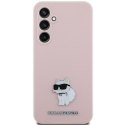 Karl Lagerfeld KLHCS23FESMHCNPP S23 FE S711 różowy/pink Silicone Choupette Metal Pin