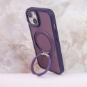 Nakładka Mag Ring Rotating do iPhone 11 fioletowy