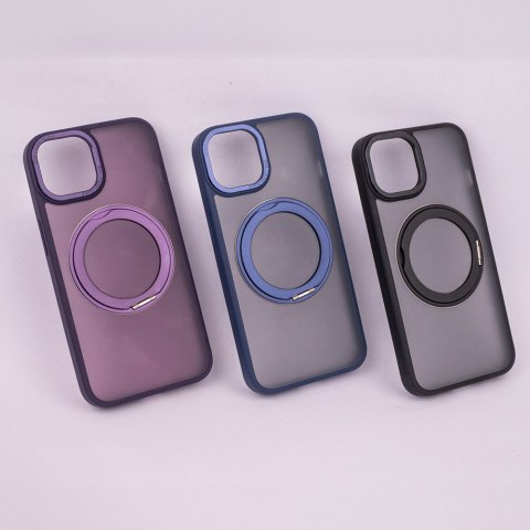 Nakładka Mag Ring Rotating do iPhone 14 6,1" fioletowy