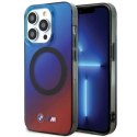 BMW BMHMP15LHTTG iPhone 15 Pro 6.1" czerwono-niebieski/red blue hardcase M Gradient MagSafe