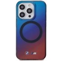 BMW BMHMP15LHTTG iPhone 15 Pro 6.1" czerwono-niebieski/red blue hardcase M Gradient MagSafe