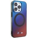 BMW BMHMP15LHTTG iPhone 15 Pro 6.1" czerwono-niebieski/red blue hardcase M Gradient MagSafe