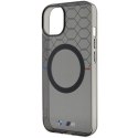 BMW BMHMP15SHGPK iPhone 15 / 14 / 13 6.1" szary/grey Pattern MagSafe