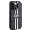 Guess GUHMP15XP4RPSK iPhone 15 Pro Max 6.7" czarny/black hardcase 4G Printed Stripes MagSafe