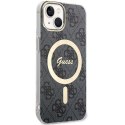 Guess GUHMP15MH4STK iPhone 15 Plus / 14 Plus 6.7" czarny/black hardcase 4G MagSafe