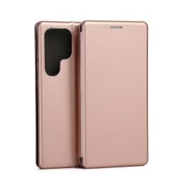 Beline Etui Book Magnetic Samsung S24 S928 Ultra różowo-złoty/rose gold