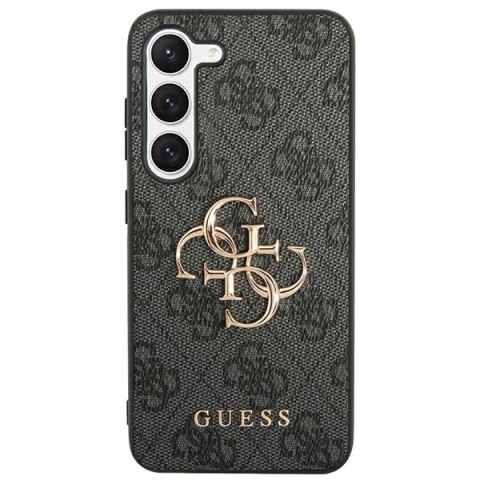 Guess GUHCS24L4GMGGR S24 Ultra S928 czarny/black hardcase 4G Big Metal Logo