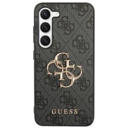 Guess GUHCS24M4GMGGR S24+ S926 czarny/black hardcase 4G Big Metal Logo