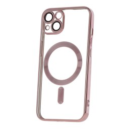 Nakładka Color Chrome Mag do iPhone 11 różowo-złota