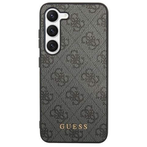 Guess GUHCS24LG4GFGR S24 Ultra S928 czarny/black hardcase 4G Metal Gold Logo